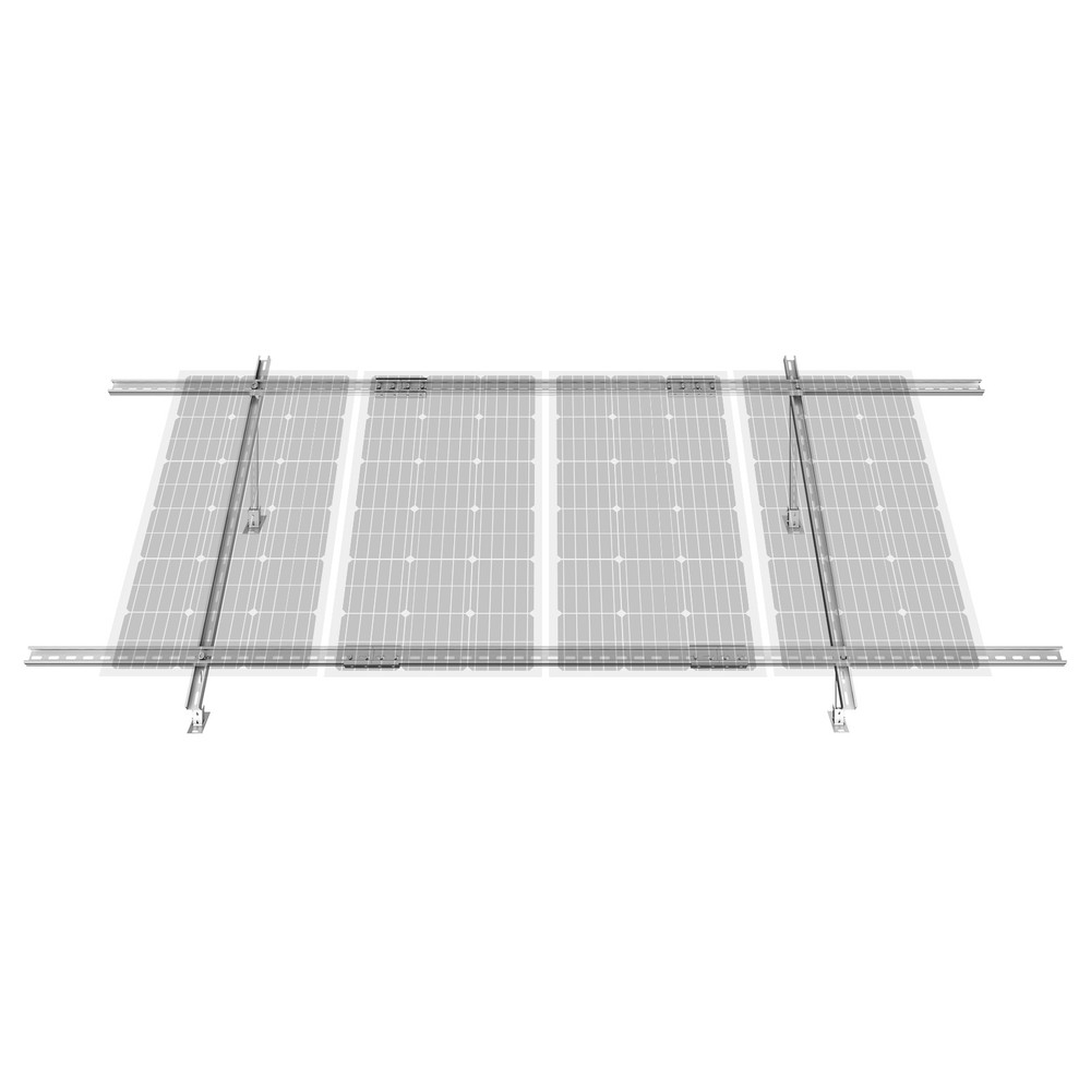 Uimoso Multi-Pieces Solar Panel Mounting Brackets 30°-60° Adjustable Brackets