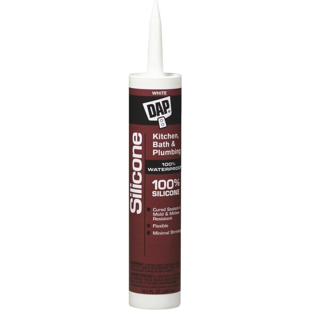 DAP White Silicone Sealant