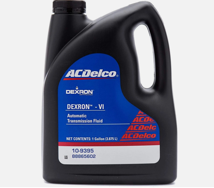 5 Packs ACDelco GM Original 10-9395 Dexron VI Automatic Transmission Fluid 1Gal