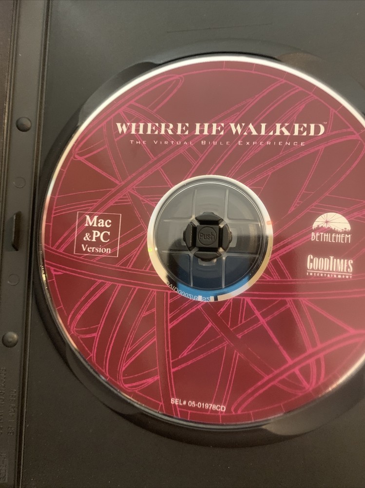Where He Walked: The Virtual Bible Experience: MAC/PC CD-ROM