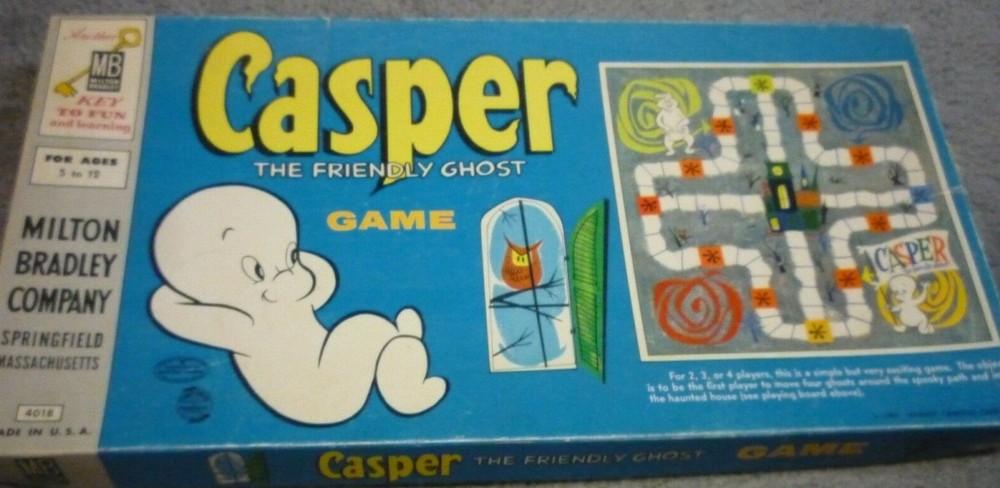 1959 CASPER THE FRIENDLY GHOST GAME-COMPLETE Cartoon Game