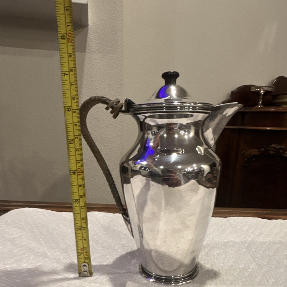 Benedict Proctor Canada E.P.B.- Vintage Cocktail/Pitcher with Wicker Handle