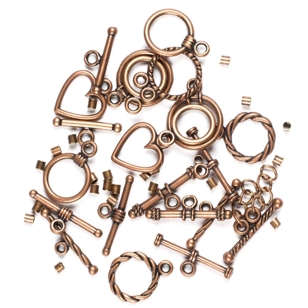 Cousin DIY 11 Sets Assorted Copper Toggles