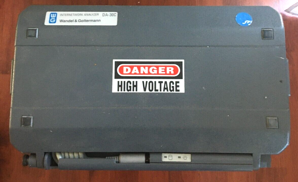 Wandel & Goltermann Internetwork Analyzer DA-30C Working