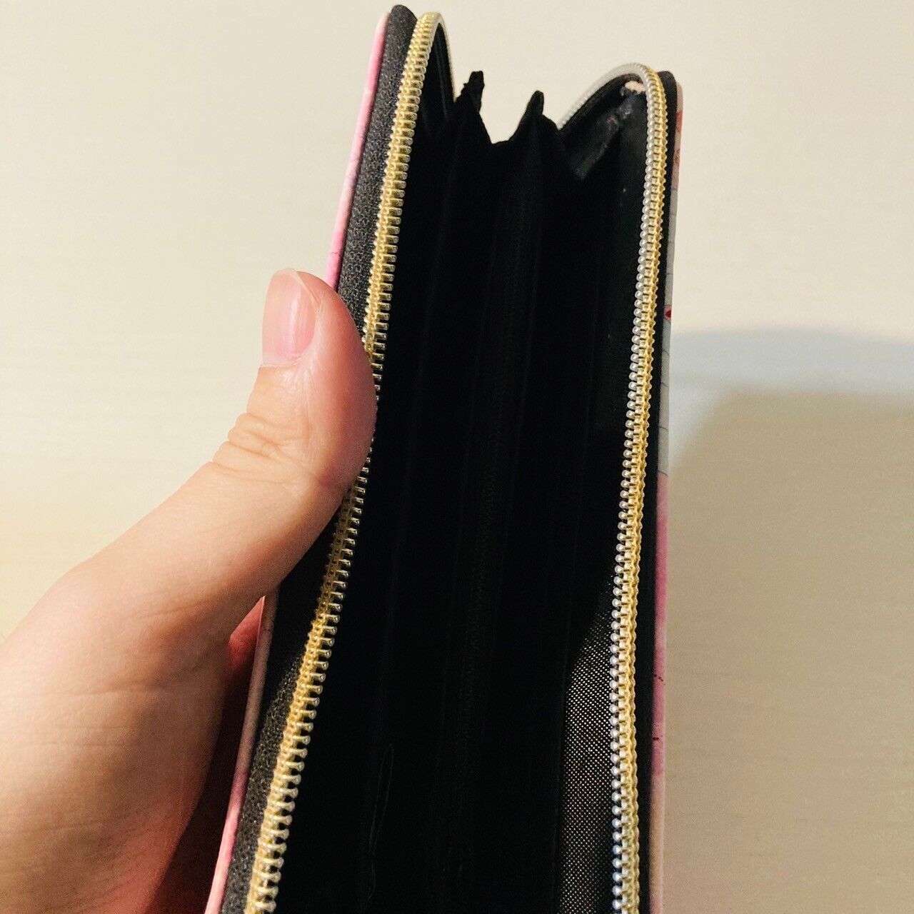 Disney Little Mermaid Purse Long Wallet Ariel Coin Case Princess Pink Prize Rare