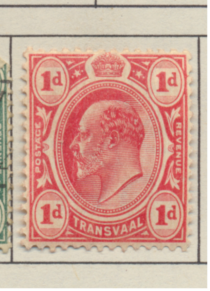 Transvaal Stamp Scott #282, Mint Hinged