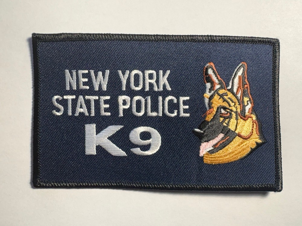 New York State Police K9 Unit Patch