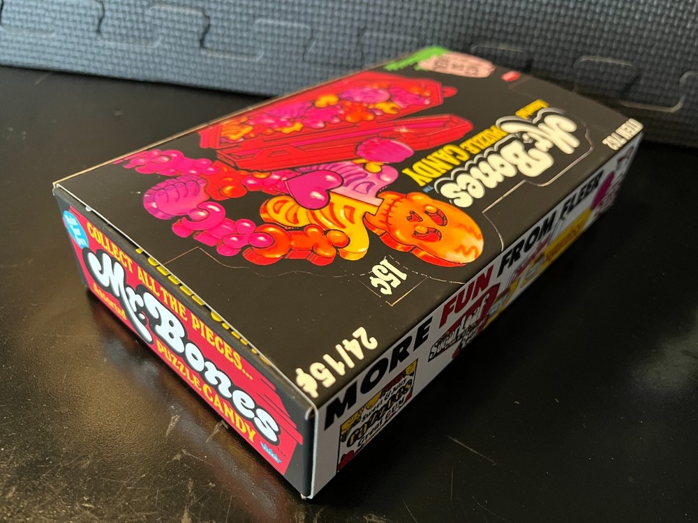 Mr Bones - Empty custom design display box