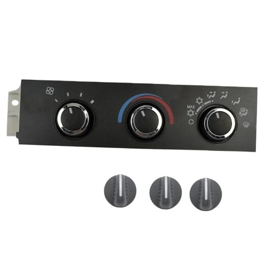 Front A/C Heater Climate Control Module Panel Switch Compatible with 1996-2020