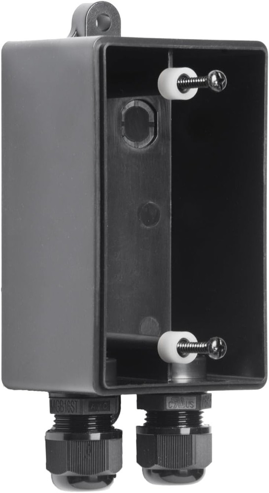 POWERTEC 71834 Deep Switch Box with Hardware for Black
