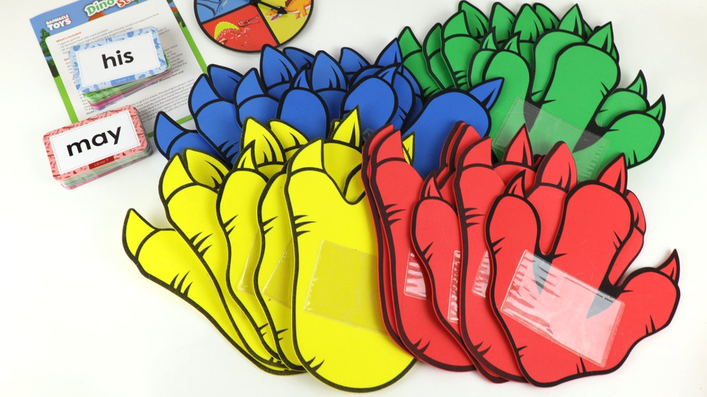 Dino Stomp Learning Sight Words Game