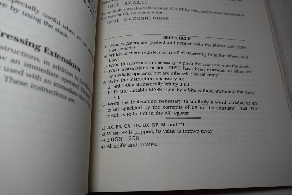 Introduction to Assembly Language Programming for 8086 Family Skinner 1985 Book