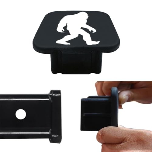 2 Inch Trailer Hitch Cover, Rubber Receiver Tube Hitch Plug () Big