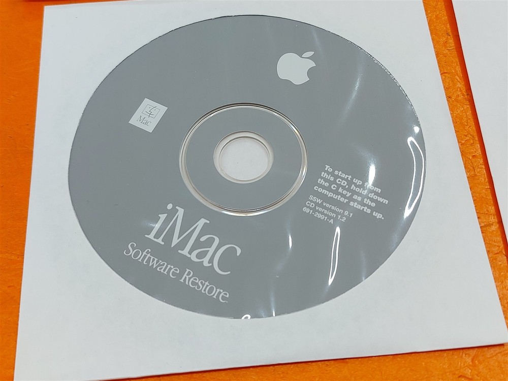 ⭐️⭐️⭐️⭐️⭐️ 2000 Apple iMac Software Restore/Install/Applications 5 CD Set