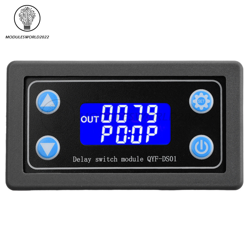 DC6-30V One Way Delay Cycle Timer Relay Module Timing Control Switch QYF-DS01