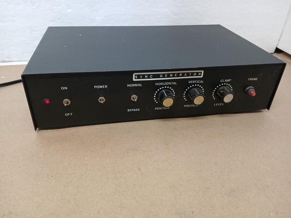 Vintage Video Sync Generator  Unit
