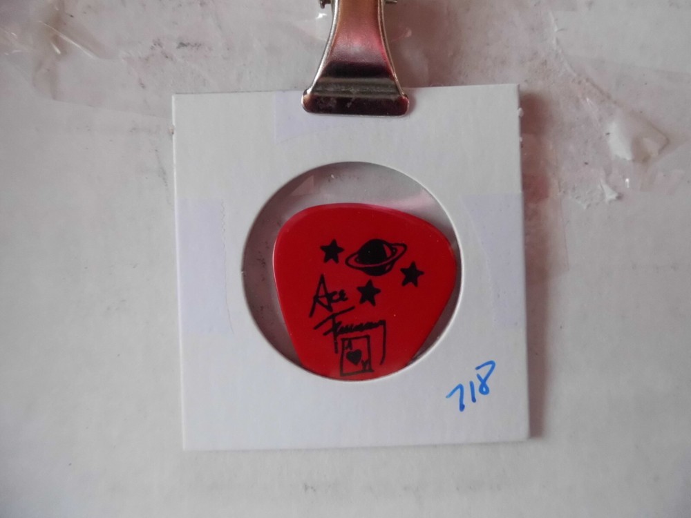 KISS "ACE FREHLEY" 3/13/01 GUITAR PICK~READ DESCRIPTION #9 ~8