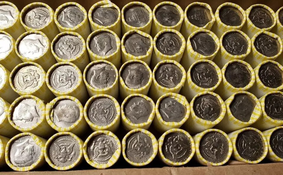 THE LOWEST PRICE. "2 Roll Min Purchase Required" Unsearched Kennedy Half Dollars