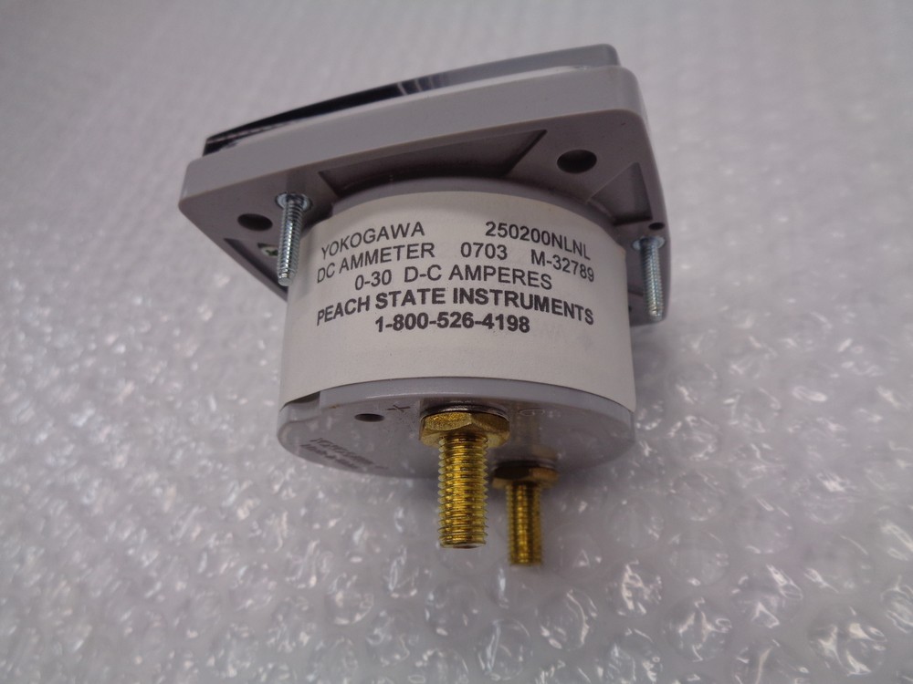 YOKOGAWA 250200NLNL PANEL METER 0-30DCA NSMP