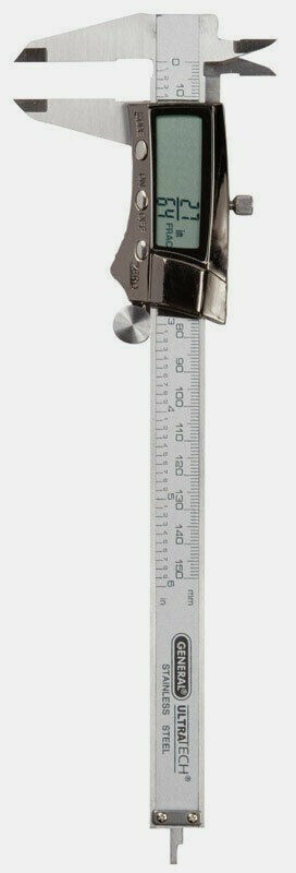 General Tools DIGITAL CALIPER 147 Inside Outside Step Measurements 11-1/2" NEW!!