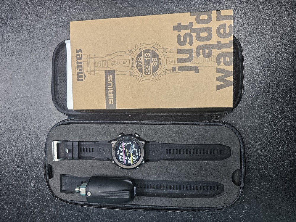Mares Sirius Dive Computer With Wireless Transmitter