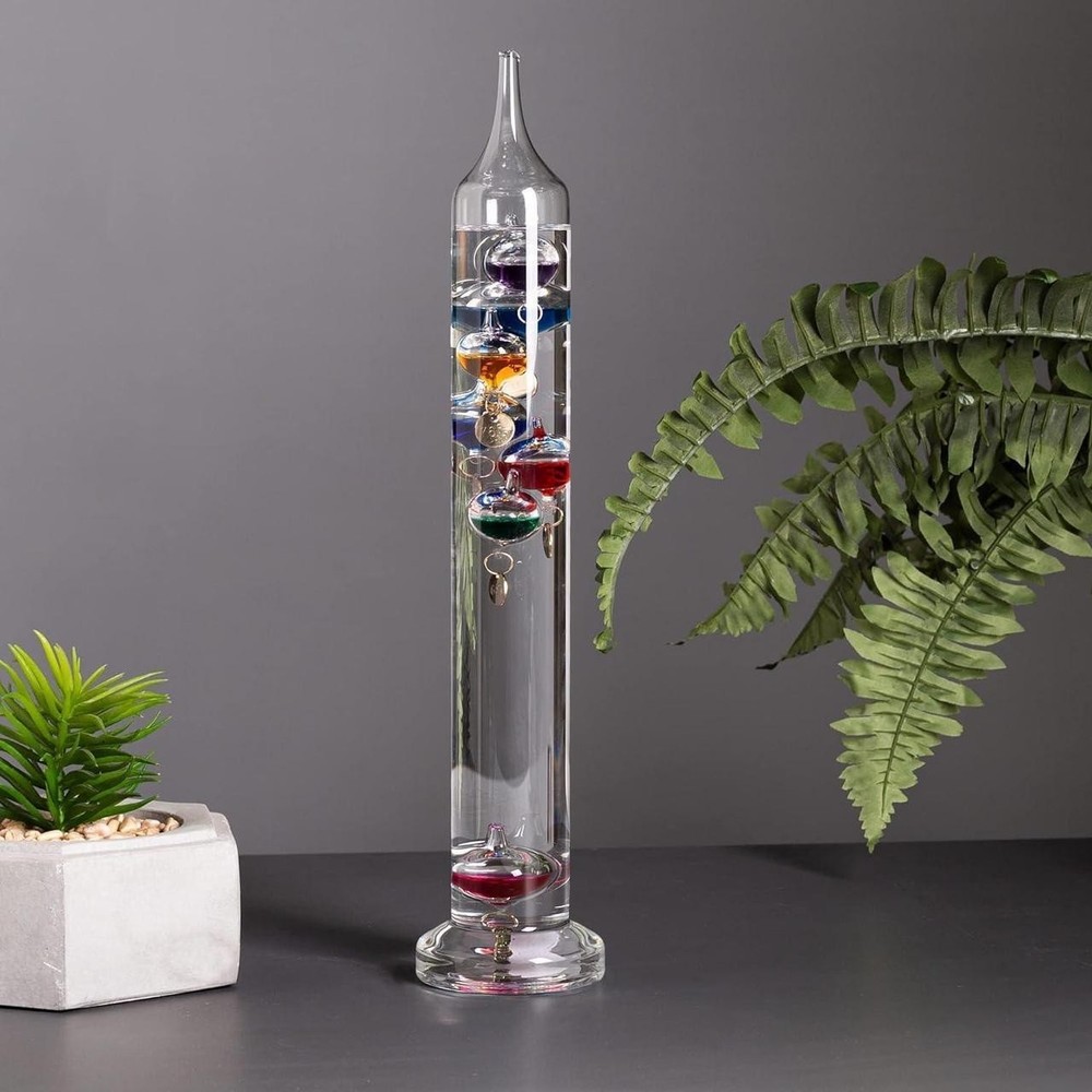 All Blue Galileo Thermometer