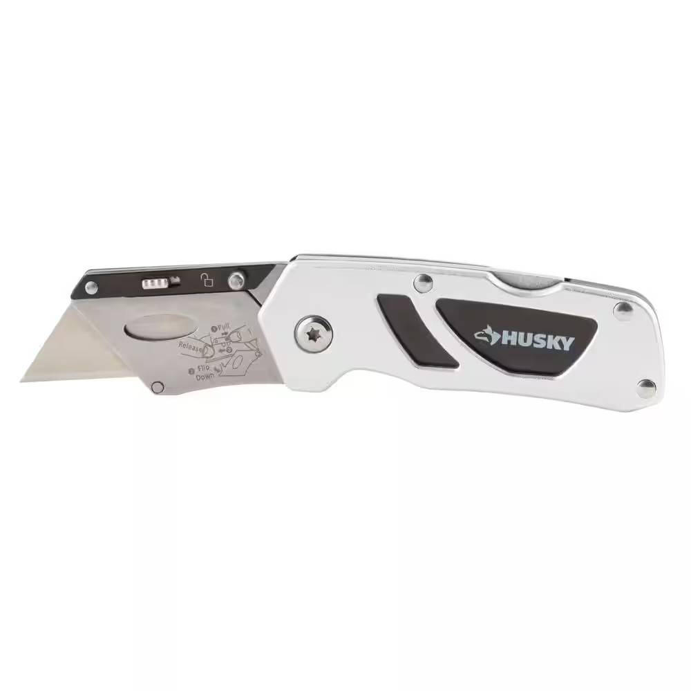 Compact Folding Lock-Back Utility Knife