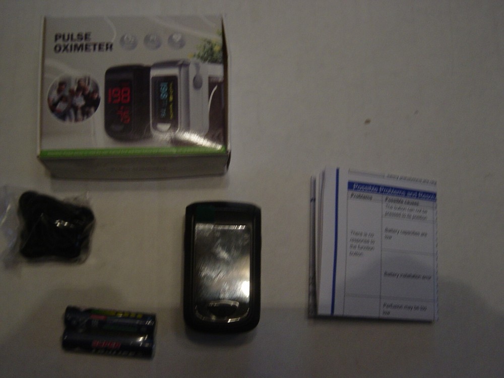 Pulse Oximeter Model JKS50BL Black