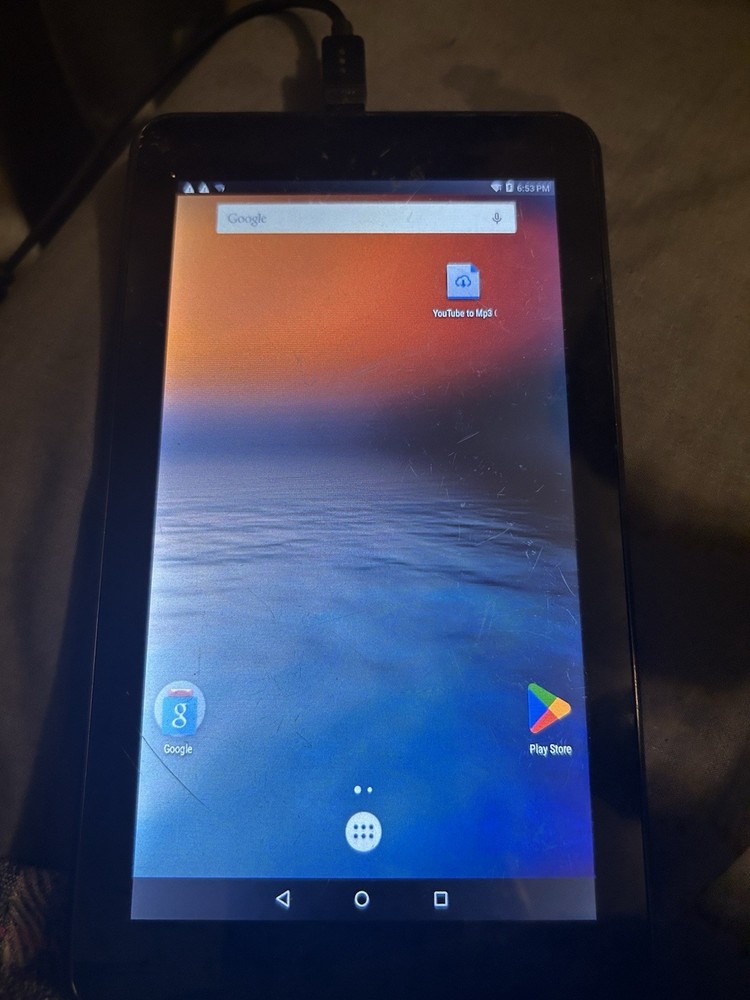 Emerson Android Tablet Model EM756 Tested Box Small