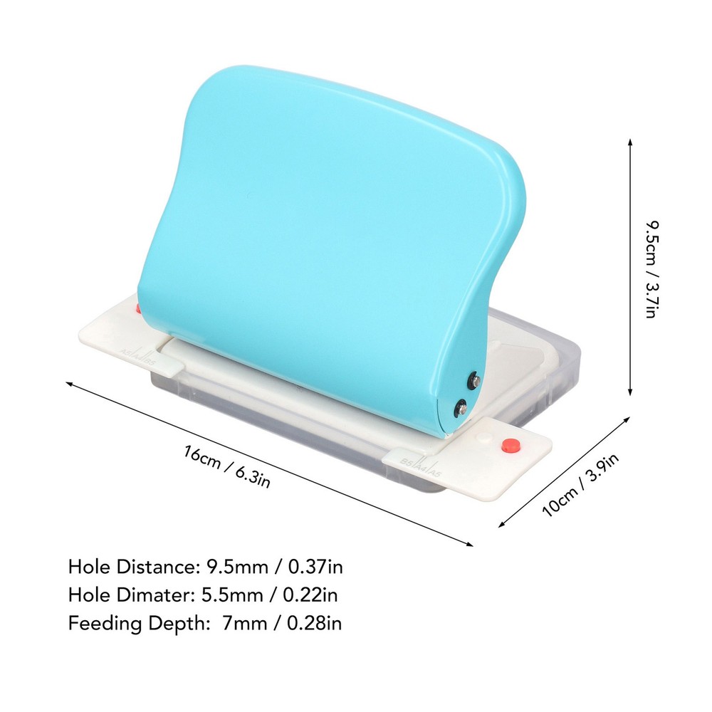 Portable Paper Binding Machine Punch Tool For A4 A5 A6 A7 For