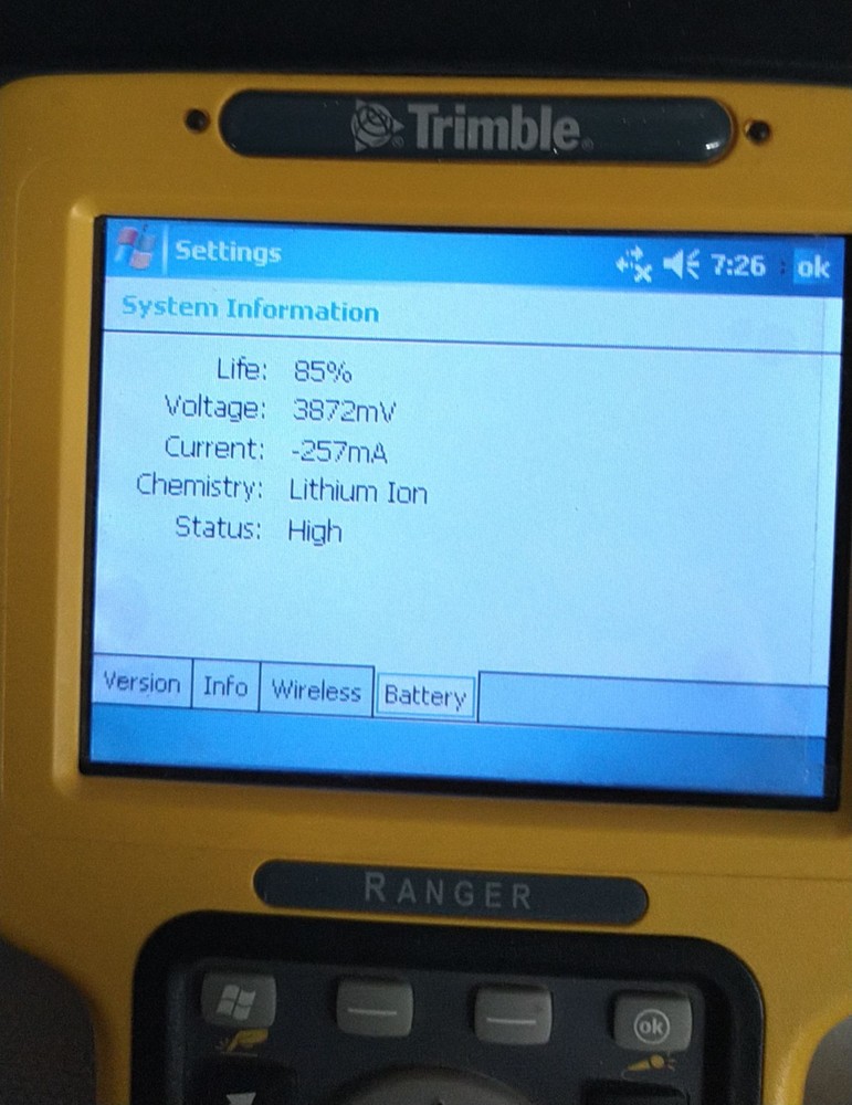 TRIMBLE RANGER DATA COLLECTOR PRO