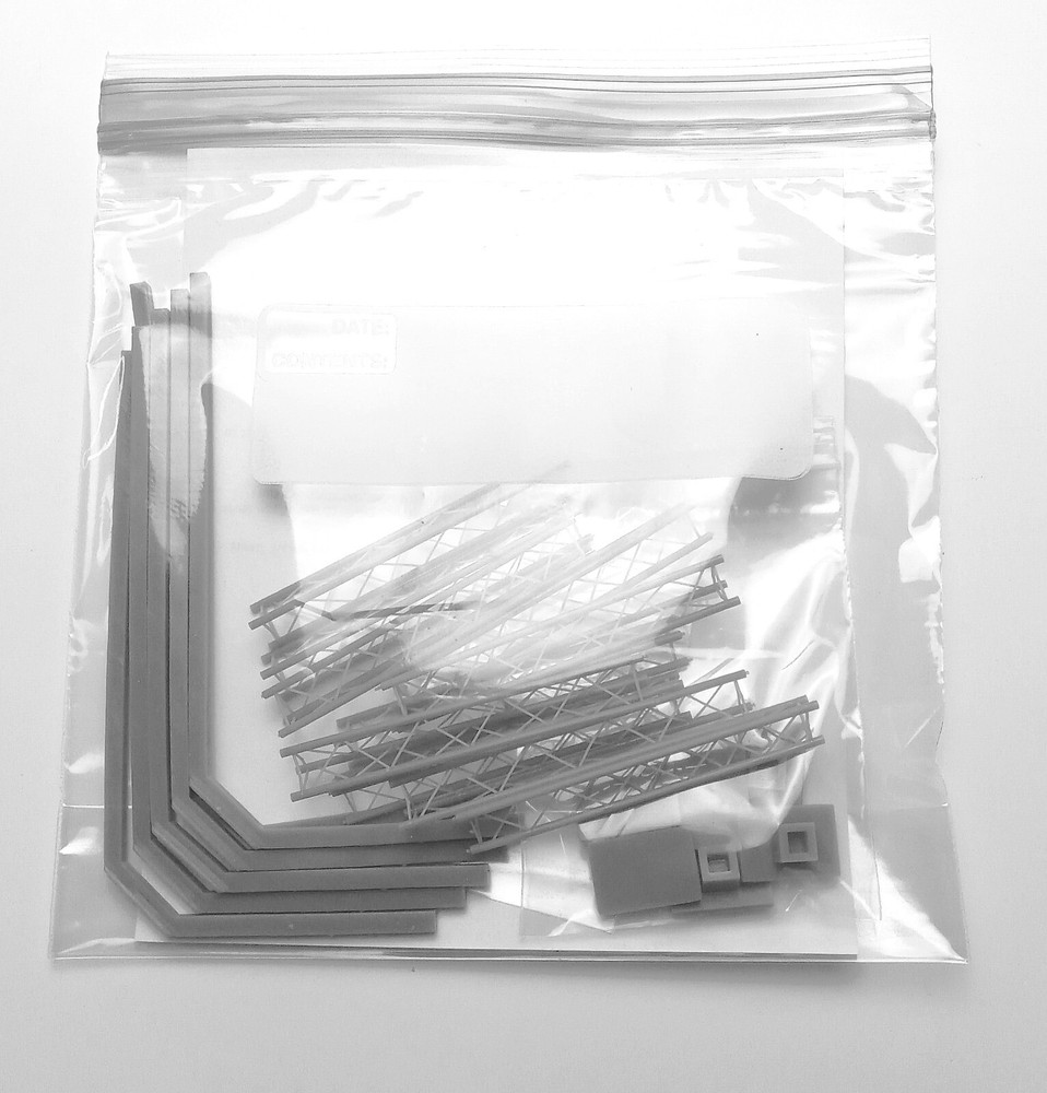 N Scale Fall Arrest System Kit for Grain Elevator Structures 1:160