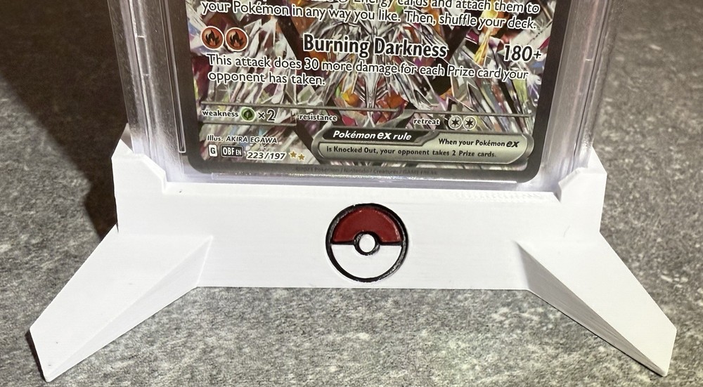 PSA Pokemon Display Stands 3D Printed