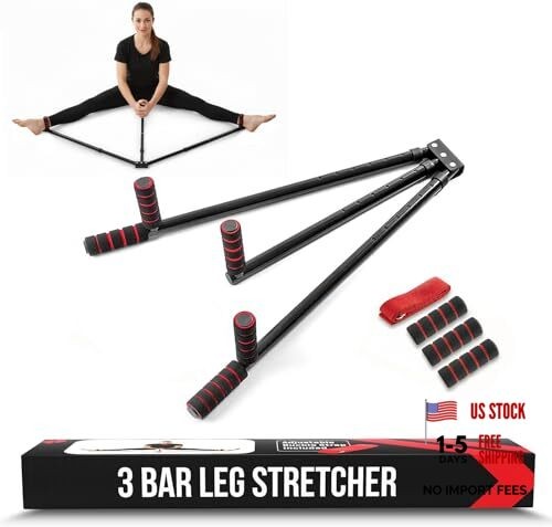 Split Machine for Flexibility with Trainer APP – Adjustable 3 Bar Leg