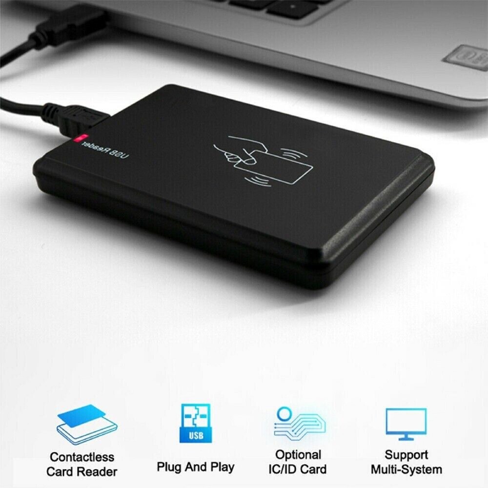 USB Card Reader 125kHz RFID Contactless Proximity Sensor Smart Card Reader new