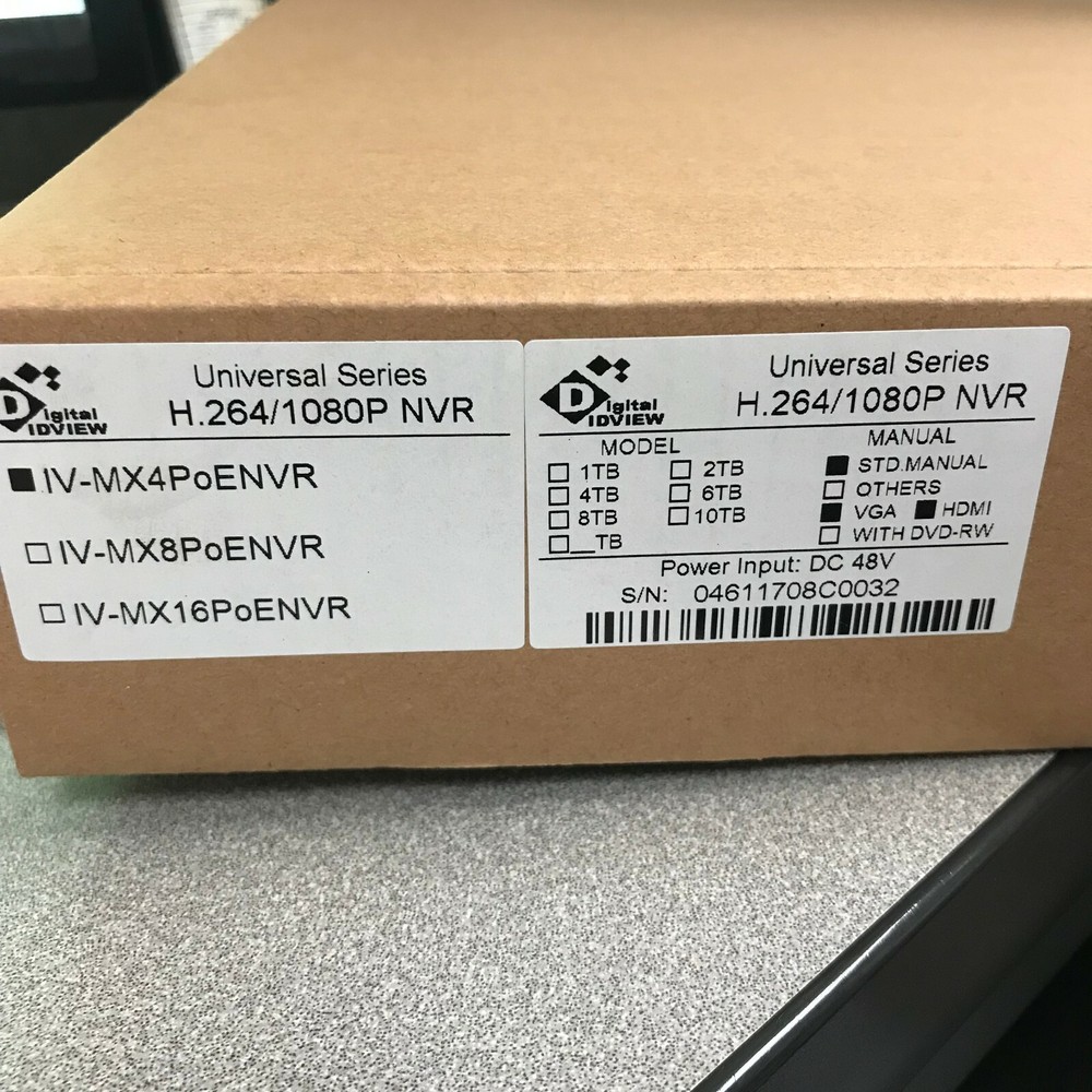 CCTV Security System 4CH IP NVR for Security Camera Network Video Recorder