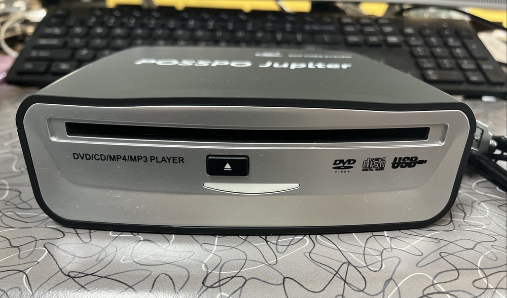 POSSPO Jupiter DVD Video System Player – No Remote