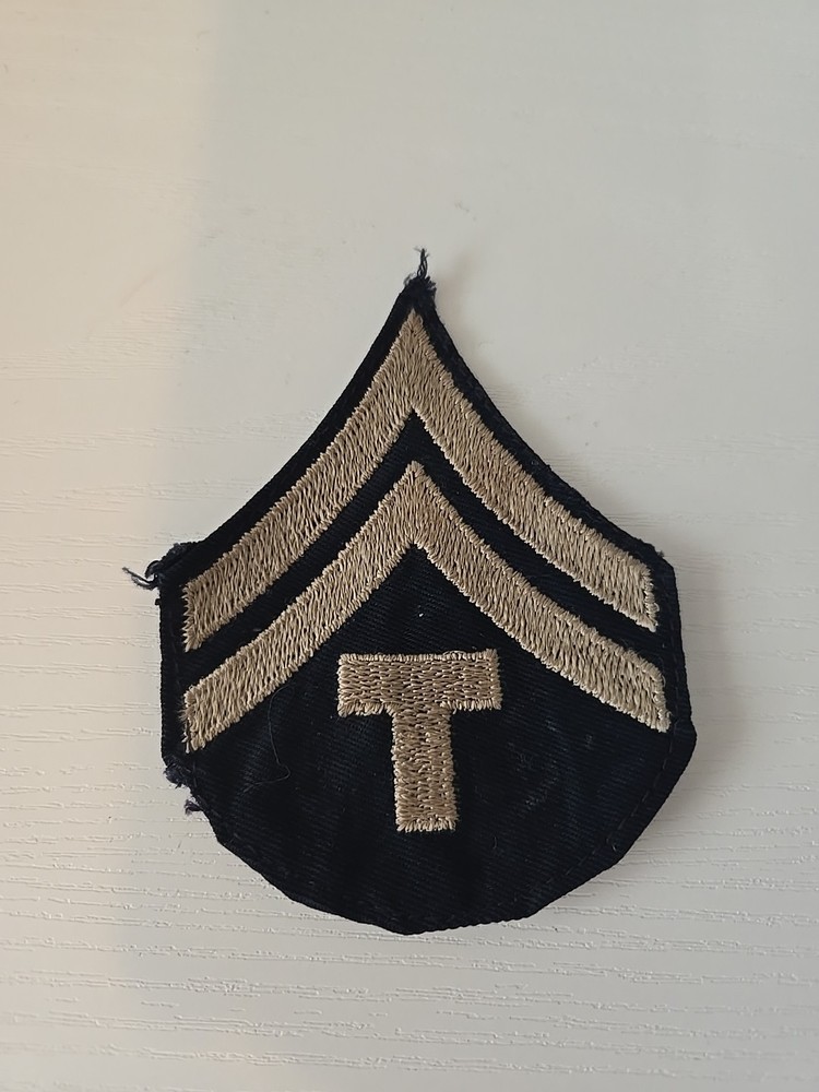 WW1 US Side Cap Hat Wool & Wrappings Military Cup And Patch.