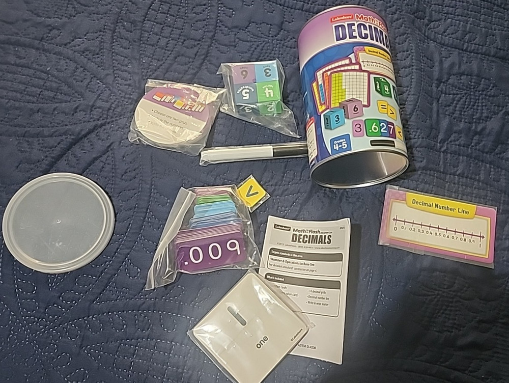 Decimals Discovery Can - Gr. 4-5 at Lakeshore Learning