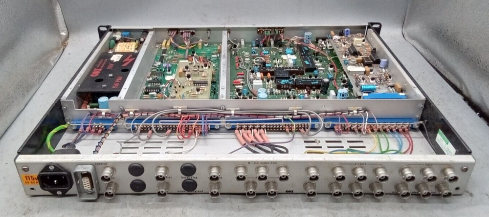 Michael Cox Electronics Ltd.; England NTSC CODER 203 +302/2BG + POWER SUPPLY