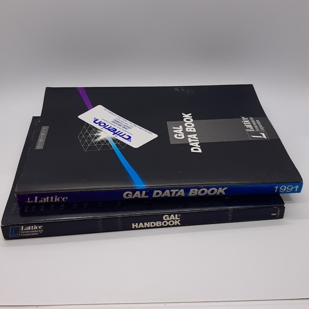 Lattice Semiconductor General Array Logic GAL Data Book 1991 & GAL Handbook 1986