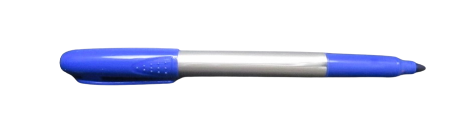 12 - Baseline Staples Fine Tip Blue Permanent Markers BL58129