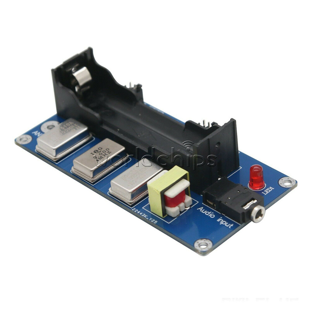 3-Channel AM Transmitter 1MHz 3MHz 5MHz Finished Board + Antenna+Audio Cable