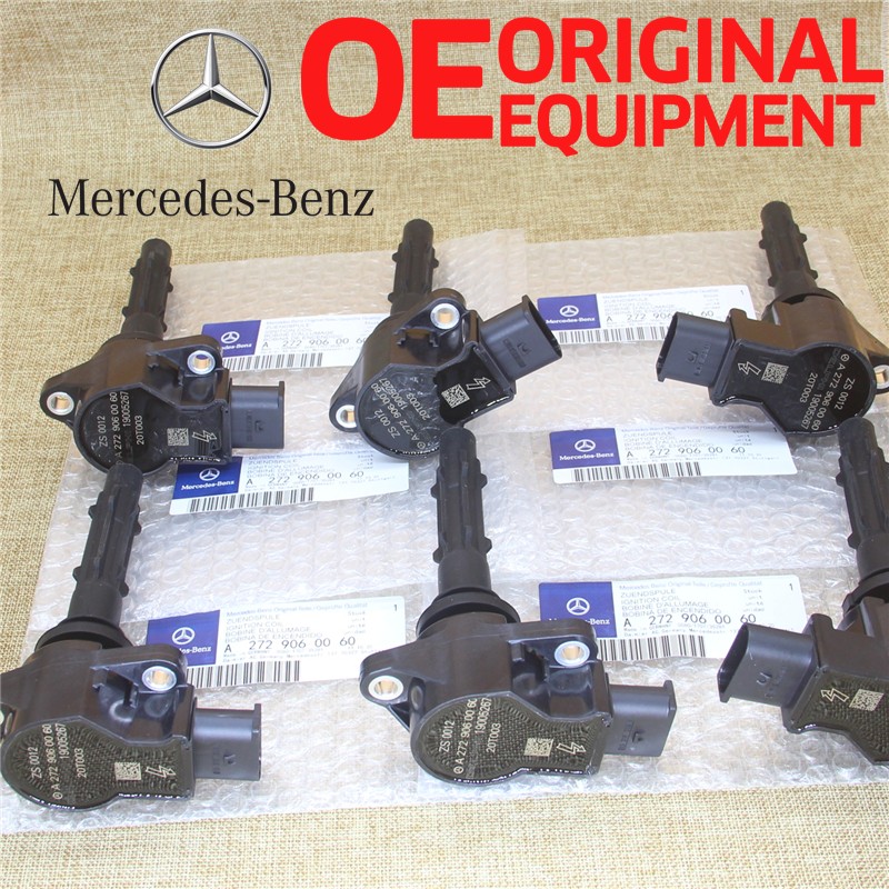Brand New Set of 6 PCS Ignition Coils 19005267 for 2005-2010 Mercedes-Benz