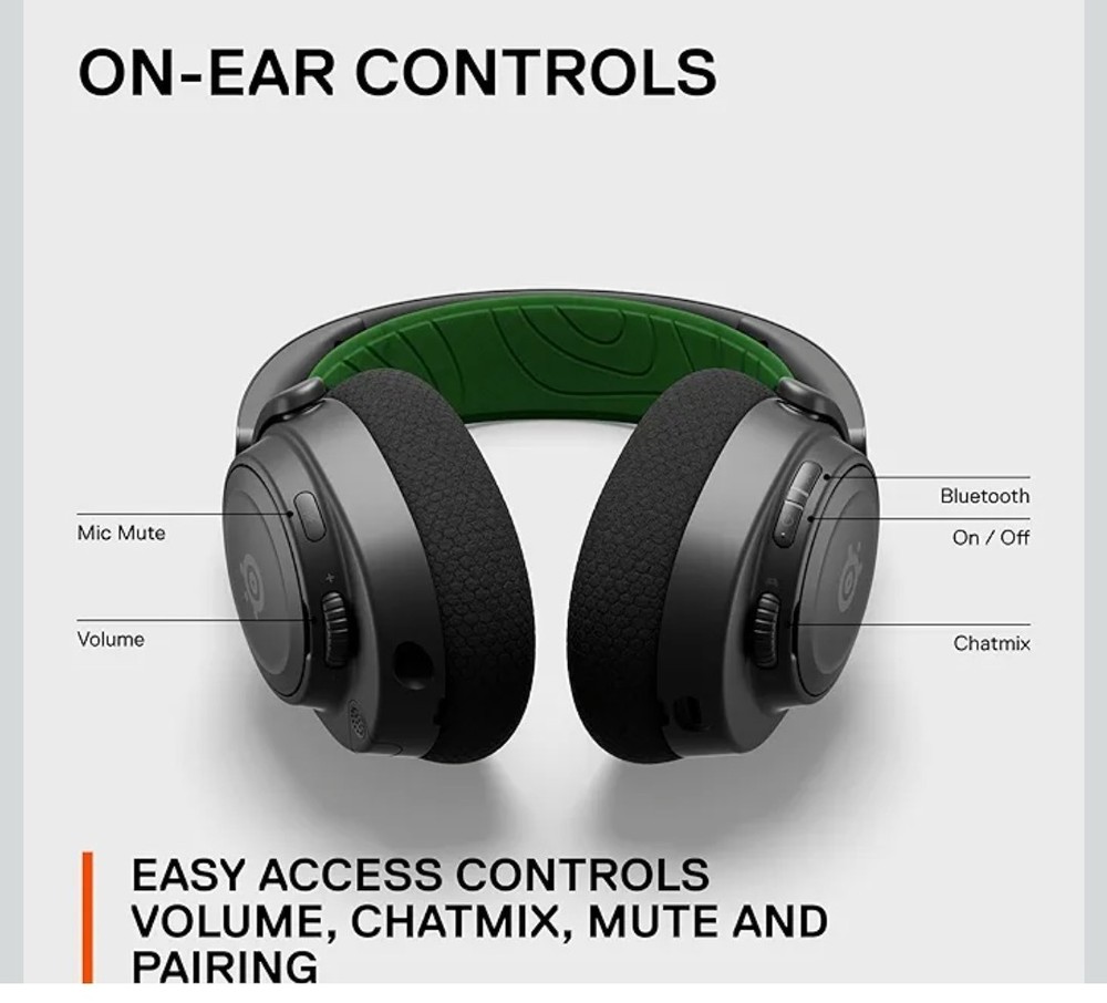 New SteelSeries Arctis 7X Wireless Multi-Platform Gaming Headset See Description