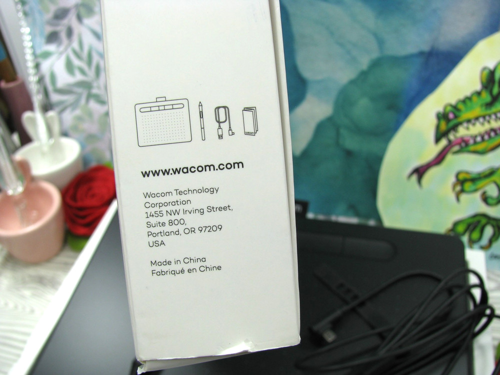 WACOM INTUOS CTL-6100WL, M Wireless Bluetooth/ USB Graphics Drawing Pad, PC/ Mac