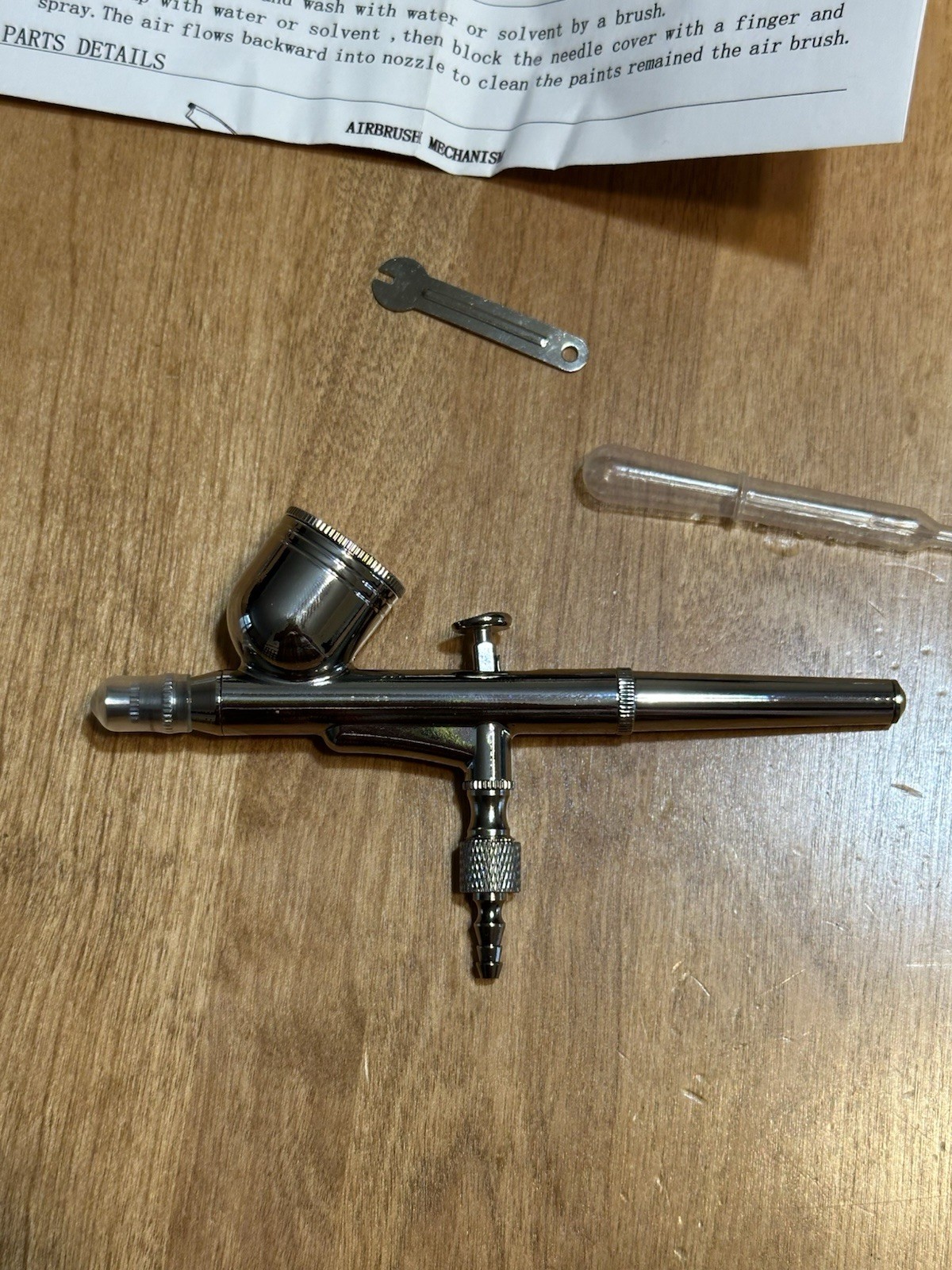 Gothobby 0.3mm Gravity Feed Dual-action Airbrush Paint Spray Gun Kit Set