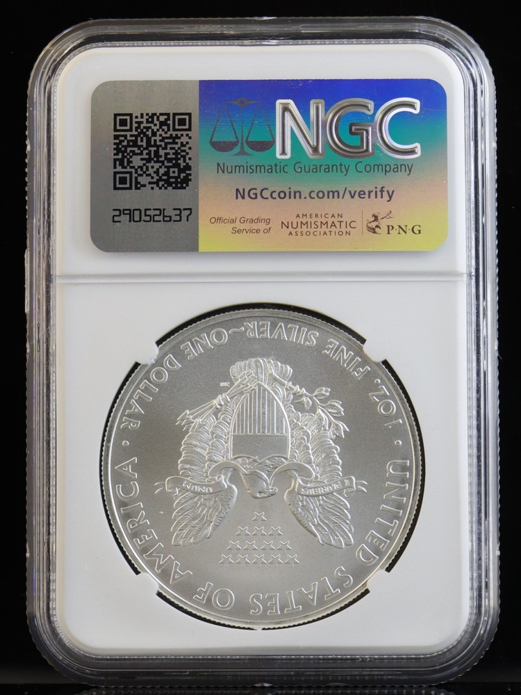 2008 American Eagle NGC MS69