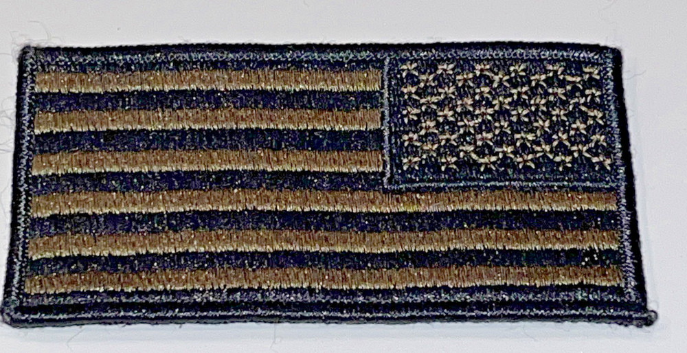 Us Navy Reverse US Flag & Don't Tread On Me Patch Set