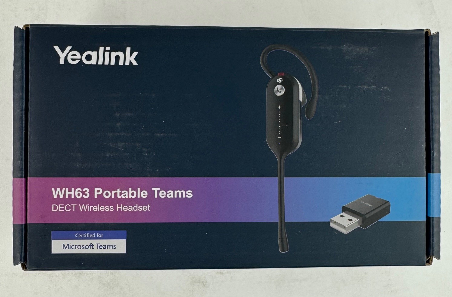 Yealink WH63 DECT Portable Wireless Headset - 1208645 - New - Bulk